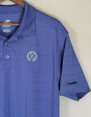 Ahead Extreme The Memorial Tournament SS Golf Purple Polo Shirt Large